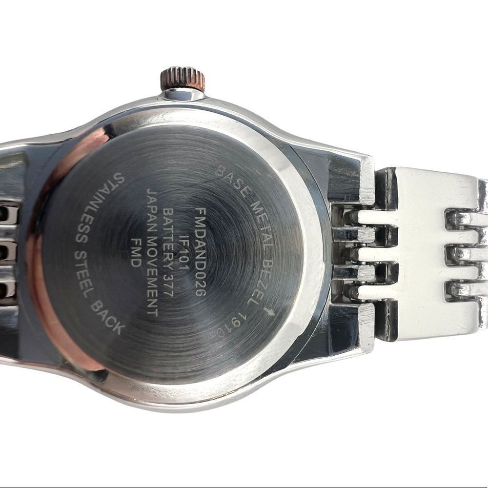 ⏱Multi-toned Bezel Stainless Steel Watch⏱ - Picture 7 of 8